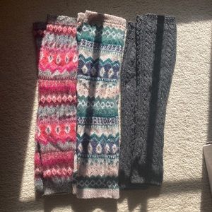 American eagle legwarmers